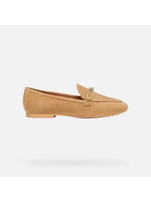 Damenmokassins GEOX NEW PALMARIA G012919 BEIGE