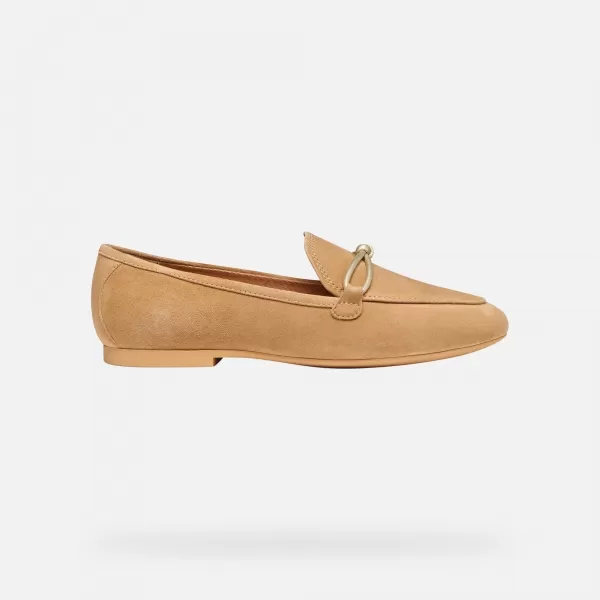  Damenmokassins GEOX NEW PALMARIA G012919 BEIGE 