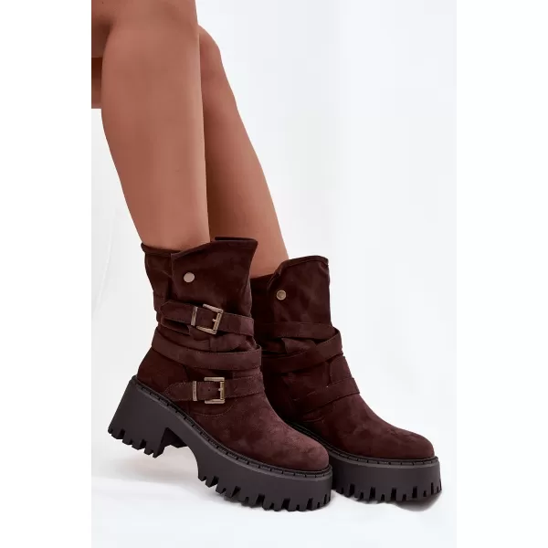  Damenschuhe mit Absatz BOTO NERELISA 40379 BRAUN 