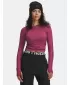 Damen-T-Shirt UNDER ARMOUR UA COLDGEAR TEXTURED CREW 6003999-659 ROT