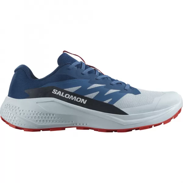  Herrenschuhe SALOMON ALPHAGLIDE L47724300 BALLADEBLAU/DUNKELBLAU/FEUERROT 