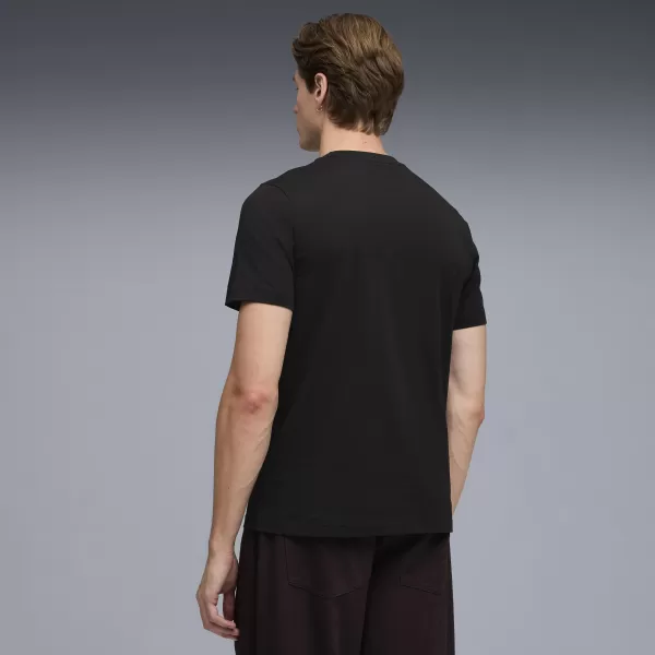 Herren-T-Shirt PUMA GRAPHIC TEE 691777_01 PUMA SCHWARZ 