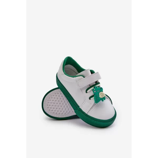  Kinder-Sneaker BOTO PENNYN 32801 WEIß/GRÜN 