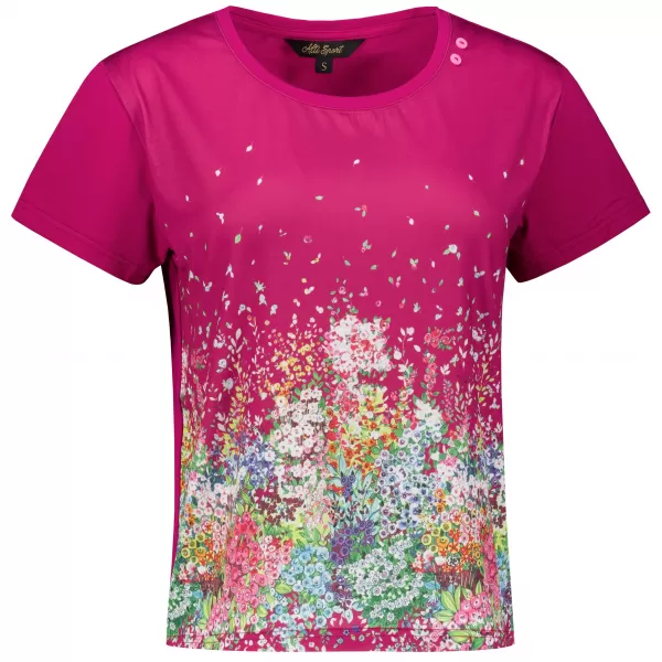  Damen-T-Shirt ALTISPORT HELINA ROT 
