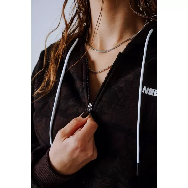  Kapuzenpullover mit Reißverschluss POWER 895 DARK BROWN CAMO Nebbia 