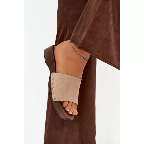  Damenhausschuhe BOTO FERINNA 41222 KHAKI 