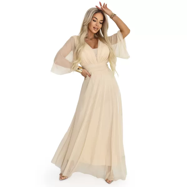  Kleid NUMOCO 654-2 CHAMPAGNERBEIGE 