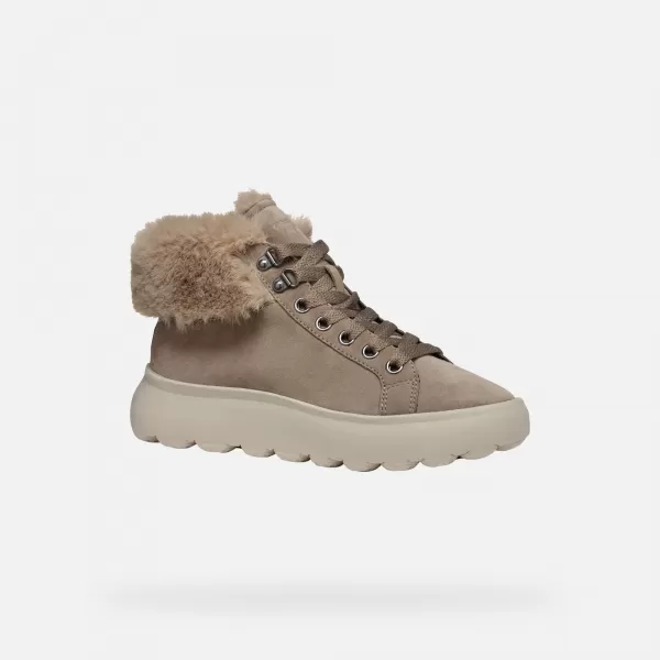  Damen-Sneaker GEOX SPHERICA EC4.1 G004449 BEIGE 