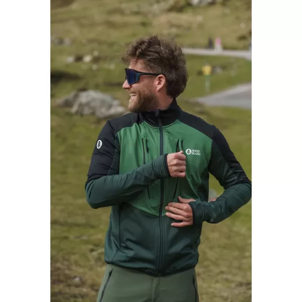  Powerfleece-Sweatshirt für Herren NORDBLANC GROAN NBWFM8282 DUNKELGRÜN 