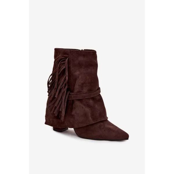  Damenschuhe mit Absatz BOTO EVELISSE 40511 BRAUN 