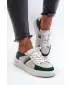 Damen-Sneaker D&A LR110 WEIß/GRÜN