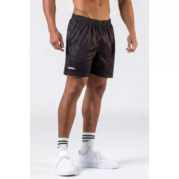  Trainingsshorts POWER 902 DARK BROWN CAMO Nebbia 