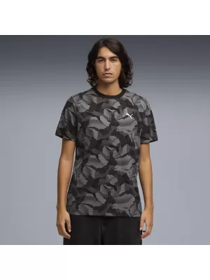 Herren-T-Shirt PUMA ESS LOGO LAB AOP TEE 692027_01 PUMA SCHWARZ