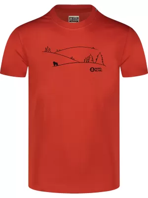 Herren-T-Shirt NORDBLANC SUCCEED NBSMT8158 ORANGE
