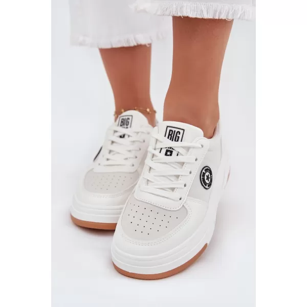  Damen-Sneaker BIG STAR RR274572 WEISS Big Star Shoes 
