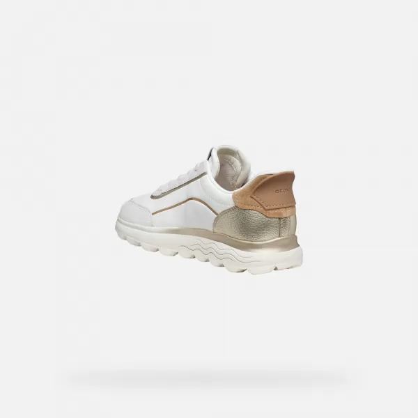 Damen-Sneaker GEOX SPHERICA PLUS FAST IN G012959 WEIß 