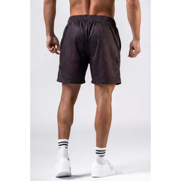  Trainingsshorts POWER 902 DARK BROWN CAMO Nebbia 