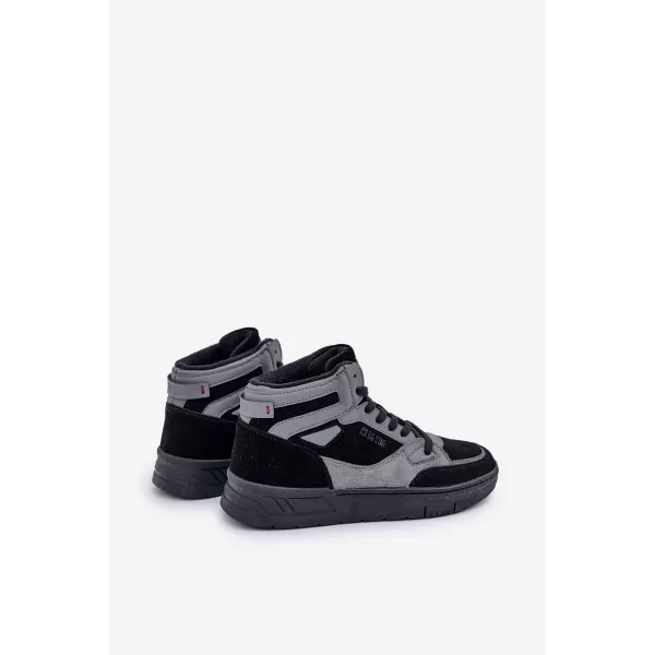  Herren-Sneaker BIG STAR OO174303 SCHWARZ Big Star Shoes 