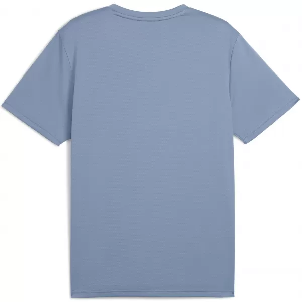  Herren-T-Shirt PUMA M TAD ESS POLY TEXTURE TEE 527155-34 KÜHLES BLAU 
