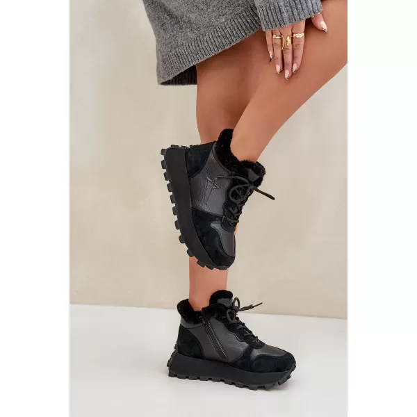  Damenschuhe BIG STAR OO274A329 SCHWARZ Big Star Shoes 