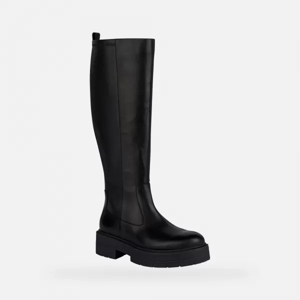  Damenstiefel GEOX SPHERICA EC7 G004247 SCHWARZ 