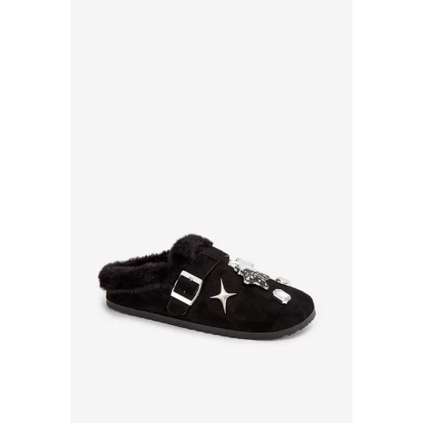  Damenhausschuhe BOTO THALORA 40801 SCHWARZ 