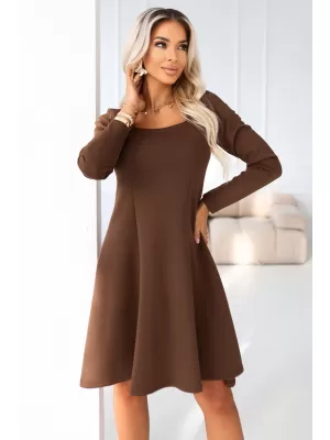 Kleid NUMOCO 574-2 SCHOKOLADE