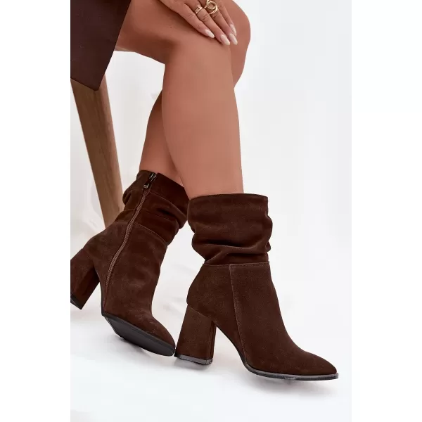  Damenstiefel ZAZOO 4216 BRAUN 