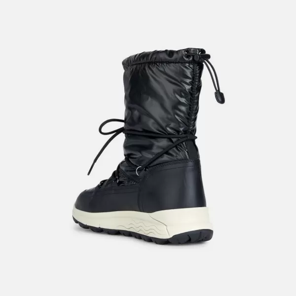  Damen-Stiefeletten GEOX SPHERICA 4X4 B ABX G011646 SCHWARZ 