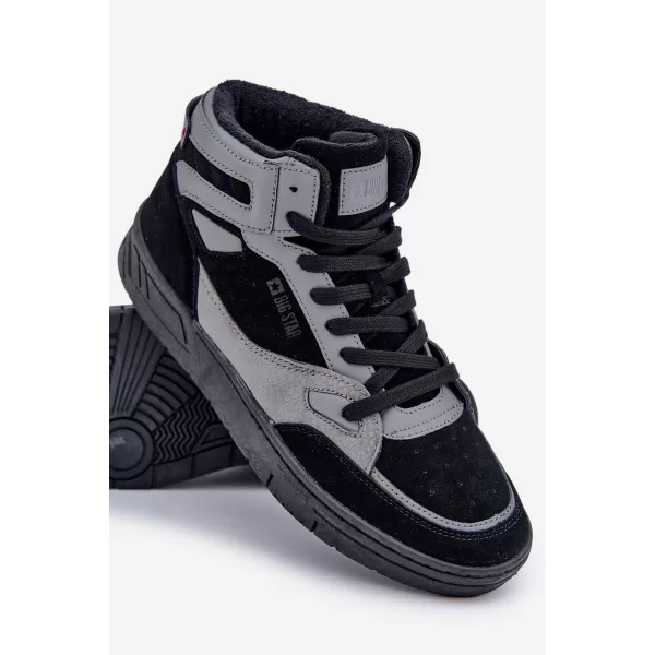  Herren-Sneaker BIG STAR OO174303 SCHWARZ Big Star Shoes 