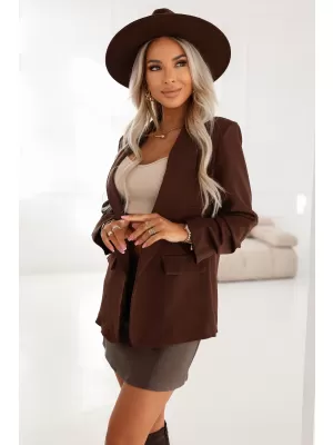 Damenjacke NUMOCO 588-3 SCHOKOLADE