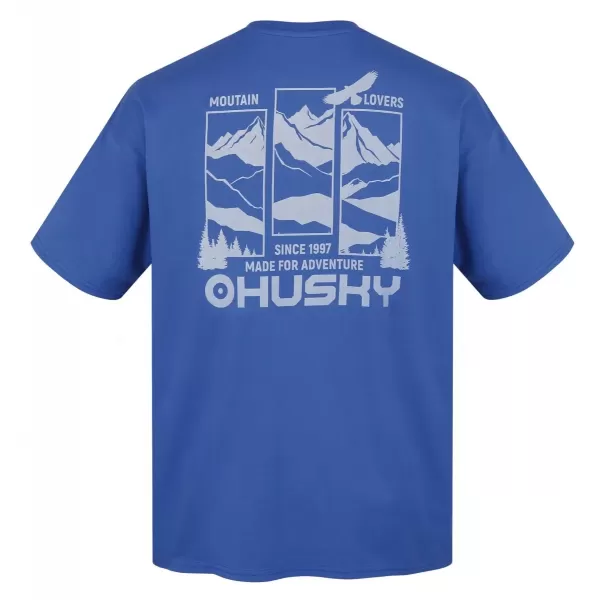  Herren-T-Shirt HUSKY TEE VIEW M BLAU 