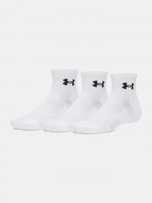 Socken UNDER ARMOUR PERFORMANCE COTTON 3P QTR 6009686-100 WEIß