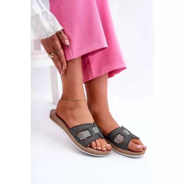  Damen-Flip-Flops INBLU BA000050 SCHWARZ 