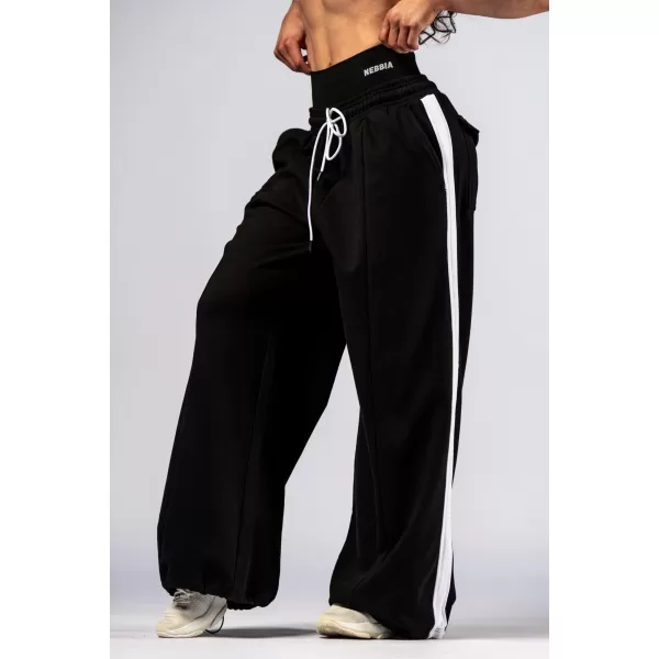  Übergroße Jogginghose POWER 896 BLACK Nebbia 