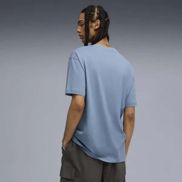  Herren-T-Shirt PUMA GRAPHIC WORLD TOUR TEE 632112-34 KÜHLES BLAU 