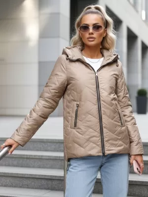 Damenjacke DSTREET TY5609 KARAMELL