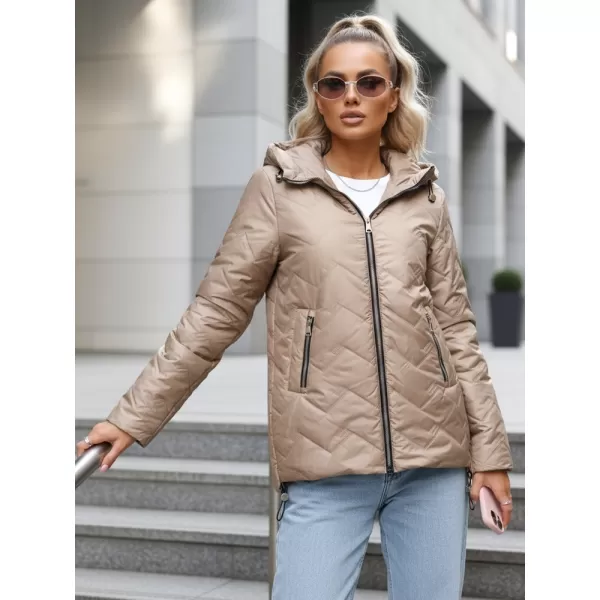  Damenjacke DSTREET TY5609 KARAMELL 