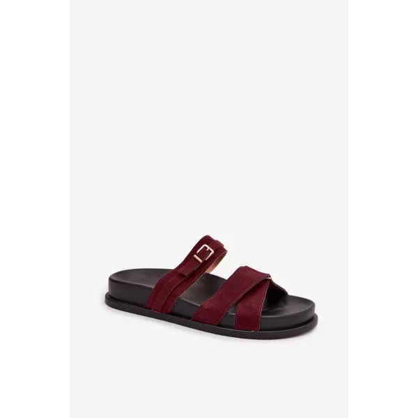  Damenhausschuhe BOTO SELORINA 41592 BURGUND 