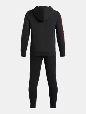 Jungen-Set UNDER ARMOUR UA RIVAL FLEECE SUIT 1379802-003 SCHWARZ