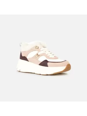 Damen-Sneaker GEOX DIAMANTA G011649 ROSA