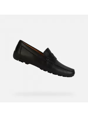 Herrenmokassins GEOX KOSMOPOLIS + GRIP G002600 SCHWARZ