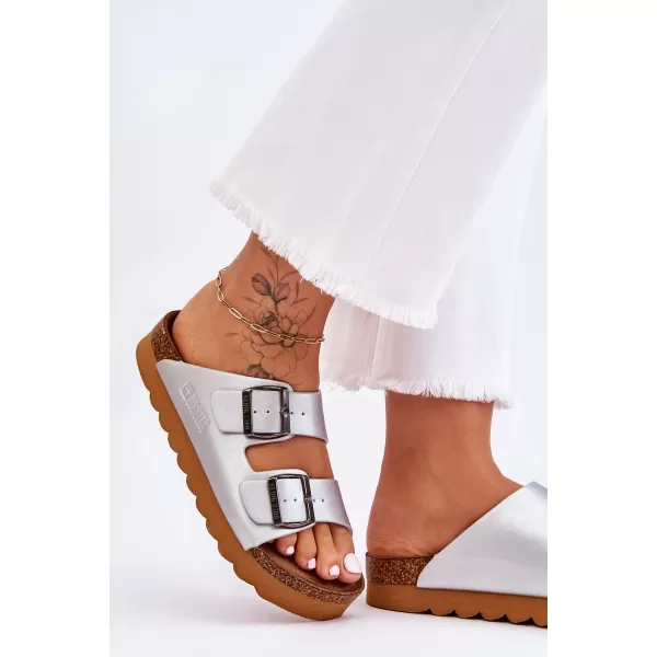  Damenhausschuhe BIG STAR LL274476 SILBER Big Star Shoes 