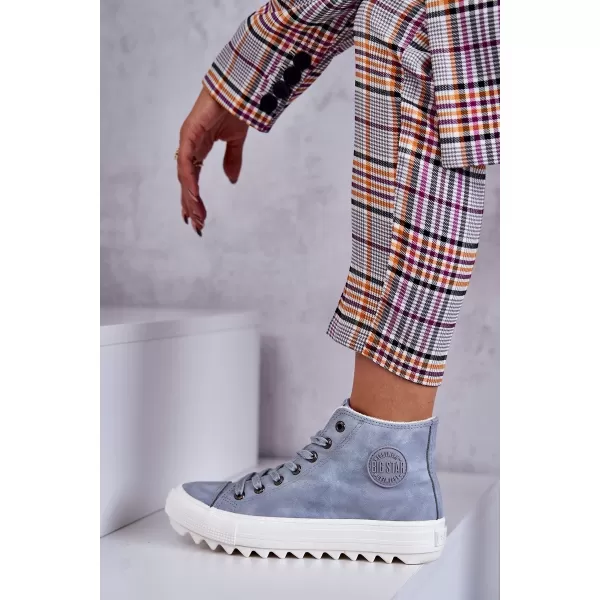  Damen-Sneaker BIG STAR EE274115 HELLBLAU Big Star Shoes 