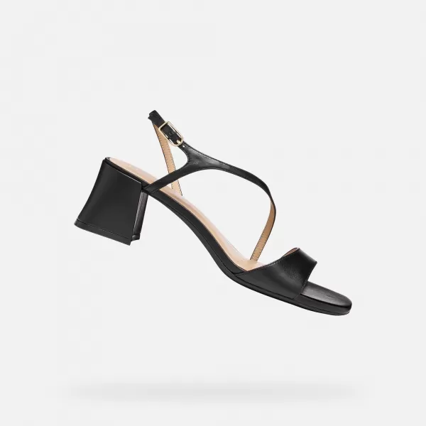  Damensandalen GEOX NEW ERAKLIA 50 T01 G012950 SCHWARZ 