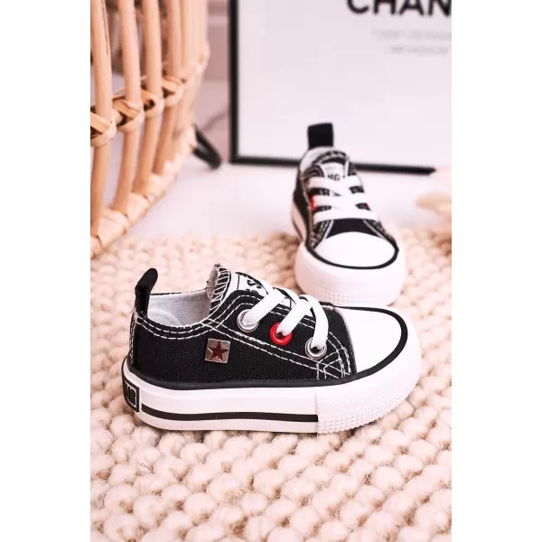  Kinder-Sneaker BIG STAR HH374194 SCHWARZ Big Star Shoes 