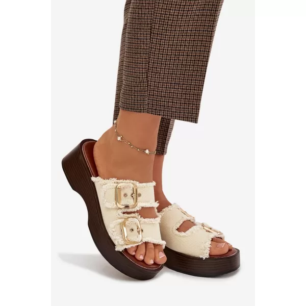  Damenhausschuhe BOTO RENELISSE 41325 BEIGE 