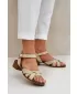 Damensandalen ZAZOO 40372 BEIGE
