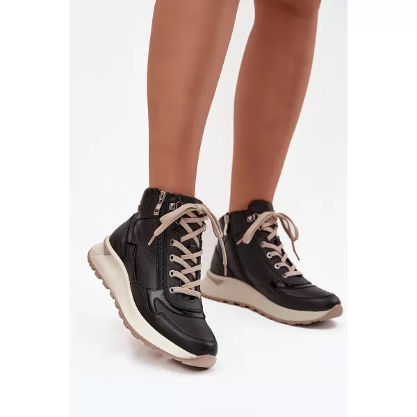  Damenschuhe ZAZOO Z1239 SCHWARZ 