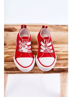 Kinder-Sneaker BIG STAR KK374051 ROT Big Star Shoes